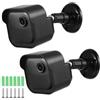 AIOUHMYM 2 Set Supporto da Parete per Blink Outdoor Telecamera, Staffa di Montaggio Resistente alle Intemperie Regolabili a 360° con Custodia Protettiva per Blink Outdoor 4 (4a generazione) (3a generazione)