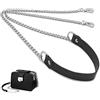 YDHfdc Cinturino a Catena in Pelle PU 120cm Metallo Catena Borsa in Cinturino con Fibbie Ricambio a Catenella per Borsa a Mano Utilizzato per Borse a Spalla, Borse a Tracolla, Accessori Fai da Te