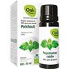 Naturando OAK ORGANIC Per NATURANDO Integratore alimentare di Olio essenziale Patchouli Puro - Integratore alimentare Bio & Vegan 10 Ml