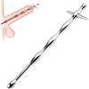 Roluck Dilatatori Uretrali per Uomini - Sonde Metalliche in Acciaio Inox, Plug Penieno per Massaggio Prostatico e Stimolazione Sessuale