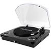 AIWA - Giradischi LPS-25BK | 3 velocità 33/45/78 giri; Bluetooth 5.4; Speaker integrati 2×5W; USB/Audio RCA; Radio FM, Colore Nero