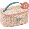 Lilliputiens - Necessaire da toilette per bambini Jeanne Le Chat - Compatto e divertente - Accessorio da viaggio - Stampa rosa - 21 cm - Dai 2 anni - 84493