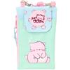 safta PEMBE THE PINK CAT - Portamonete standard, per cellulare, comodo e versatile, qualità e resistenza, 19 x 10 cm