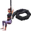 PRIOR FITNESS Cerchio Aereo Singolo Cerchio Aereo Lyra in Acciaio Inox Cerchio Aereo Yoga Circo Acrobatico con Accessori (90#25)