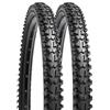 YUNSCM 2-PCS 24 pollici Montagna bicicletta pneumatici 24x2.125/57-507 Compatible with 24x2.0 24x2.10 24x2.125 24x2.15 pneumatici (Y-1410)