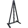 KORIKAHM Lat Pulldown Attachments Storage Rack, Wall Mount Lat Pull Down Bar Organizer with Heavy Duty Hooks, Steel Gym Accessory Rack for Cable Attachment (Gym Rack 1)