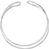 Breil, Collezione Lightline, Collana Donna Rigida, in Acciaio Armonico Lucido, Effetto Luminoso, Taglia Unica, Idea Regalo Donna