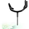 1pc Supporto per microfono con supporto per microfono nero Boompole Supporto