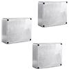 Mintice 3 pezzi Pro 1590BB stile 119x94x30mm scatola di metallo stomp di alluminio custodia del caso pedale effetto chitarra