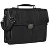 STILORD "Havanna" Borsa Ventiquattrore Uomo in Pelle Cartella Portadocumenti Valigetta 24 Ore Vintage Chiusura con Chiave Colore:nero