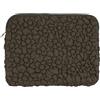 RITUALI DOMESTICI - STRINGIMI PC Bag Verde Bosco L, 38.5X28X2H cm, Collezione in Tessuto e PVC