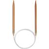 Seeknit Ferri da maglia circolari, bambù, beige, 74 cm x 9 mm