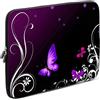 SIDORENKO 11-11.6 Pollici Manicotto per Laptop - Borsa per Laptop in Neoprene Compatibile con MacBook/Chromebook, 42 Disegni tra Cui Scegliere, Viola