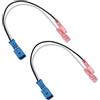 VGOL 2 adattatori per altoparlanti per auto, connettore per altoparlante, ricambio compatibile con BMW Serie 3 E90 E91 E92 E93 2006-2011