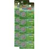 Poundmax Batterie al Litio 10 x CR2025 Pila a Bottone ad Alte Prestazioni