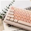 Sumgsn 132 tasti PBT rosa Keycaps profilo MOA Jelly Keycaps Set compatibile con tastiera Wooting 61/64/87/104/108 Cherry Mx Switch tastiere meccaniche