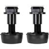 micblaco 2 Pezzi Cuscinetti Paraurti Fermacofano per Ford, Cuscinetti Paraurti in Gomma, Ricambio Fermacofano, per Ford C-Max Edge 2013-2019 Focus Escape Kuga Endura Transit Connect Lincoln MKC Coppia Sinistra