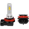 SOFOC H11 Lampadina LED Fari Fendinebbia 4000LM 300% Più Luminoso Giallo 3000K 12V 24V 12-24V DC Compatibled Anabbaglianti/Abbaglianti Ricambio 2Pcs