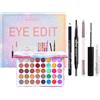 Elitecran Tutto in Uno Trucchi Set per Occhi, 40 Colori Palette di Ombretti con Mascara Matita per Eyeliner Sopracciglia Pennelli, Set Regalo Trucco Occhi Completo, Make Up Tavolozza Kit per Donne Cosmetico