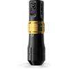 EZ TATTOO EZ Macchina per Tatuaggi Senza Fili - 6 Strokes 2.0, 2.4, 2.8, 3.3, 3.7, 4.2mm Bluetooth Macchina per Tatuaggi con Display Digitale OLED Potenza della Batteria 1600mAh (P3 Pro Oro Lucido)