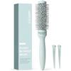 AIMIKE Piccola Spazzola Tonda 33mm Per Capelli Corti E Frangia, Spazzola Capelli Rotonda Con Setole In Nylon Doppia Forma E Manico Antiscivolo, Asciugatura Rapida, Styling Liscio E Voluminoso