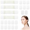 TMZELOA 24 pezzi Invisibile Face Neck Lifting Tape per viso e collo, solleva istantaneamente la pelle flaccida, fasce rassodanti laminate da pieghe e décolleté con resistente all'acqua per doppio