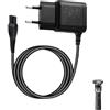 GifBasg Caricatore rasoio 15 V HQ8505 per One Blade Pro Serie 3000 5000 7000 9000: alimentazione universale per rasoi elettrici Norelco - compatto, sicuro, efficace, compatibile con serie multiple