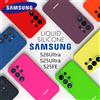 samsung Cover Posteriore in Silicone Liquido per Samsung Galaxy S26 Ultra S25 FE S24 Plus S23 Ultra S26 S25 S24 S23 S22 S21