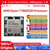 AMD RYZEN 7 7800X3D CPU Processore di gioco AMD R7 7800X3D 8-Core 16-Thread 5NM 96M Socket AM5 Senza ventola Cache di gioco Hot No Fan