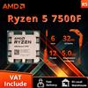 AMD Processore AMD Ryzen 5 7500F 5GHz 6-Core 12-Thread 38MB processore Desktop Socket AM5 CPU Gaming Processo