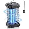 Jawlark Lampada Antizanzare Elettrica 4200V 18W, Lampada per Zanzare Da Interni ed Esterni, Ammazza Zanzare Elettrico, Cattura Efficacemente Mosche, Insetti e Simili
