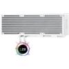LIAN LI Dissipatore A Liquido Lian Li HYDROSHIFT II LCD-C 360N Fanless ARGB 360mm Bianco