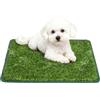 YUDAWN Lettiera per cani, balcone, 80 x 100 cm, per cani e erba, lavabile, per casa, allenamento, per interni ed esterni