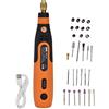 Topyond Kit di Utensili Rotanti HiLDa, ABS, Smerigliatrice Elettrica Penna da Intaglio Mini Trapano a Batteria Velocità Variabile 3,6 V