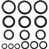 VGOL 100 rondelle di sicurezza seghettate 65 Mn 20 pezzi ciascuna per M4 M6 M8 M10 M12 compatibili con praticamente tutte le viti bulloni rondelle metalliche rondelle piatte