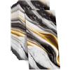 XQZMD 10 pezzi adesivi per piastrelle, 60 x 30 cm, piastrelle murali autoadesive, effetto marmo, impermeabili, resistenti all'olio, lucide, adesivi per piastrelle murali in PVC per la decorazione delle