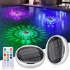 INTERESTIME Luci Solare Piscina Fuori Terra Galleggianti, Confezione da 2