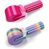 BelleFlair 2 Pezzi Diamond Painting Roller, Pratico Accessorio per Pittura con Diamanti, Rullo a Mano con Design ergonomico, Strumenti Rimovibili, Essenziale per Arte Diamanti (Rosa + Multicolor)