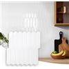 COMSTICKC Piastrelle adesive spesse da cucina, 10 pezzi 30,5 x 30,5cm