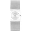Calvin Klein Orologio Con Movimento Al Quarzo A Due Lancette da Donna Collezione CK PULSE con Cinturino in Maglia Metallica in Acciaio Inossidabile, 25100135, Argento