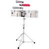 Latin Percussion LP Latin Percussion Timbales Tito Puente in acciaio inox 13/14 LP256-S