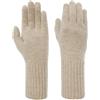 Seeberger Guanti a Dita in Cachemire Donna - da Inverno autunno/inverno - Taglia unica beige