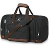 Wohlbege - Borsone da viaggio grande capacità da uomo, borsa messenger in tela