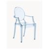 Kartell Sedia per bambini di design Lou Lou Ghost