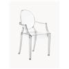Kartell Sedia per bambini di design Lou Lou Ghost