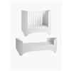 Leander Culla in legno con estensione a letto per bambini Leander Classic, 70 x 150 cm -