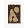 Ferm Living Tappeto in lana a pelo lungo fatto a mano Abstract