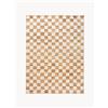 Ferm Living Tappeto in lana a pelo corto tessuto a mano Check, varie misure