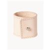 Costa Nova Set di 4 portatovaglioli in pelle Blush