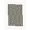 Ruggable Tappeto a pelo corto lavabile Op Art by Jonathan Adler